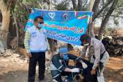 اردوی جهادی دامپزشکی در منطقه دشت پلنگ شهرستان دشتی برگزار شد